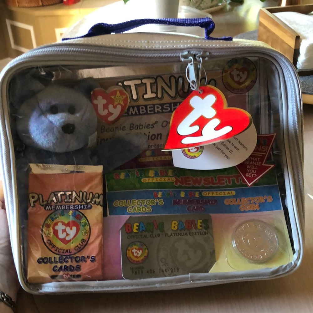 1999 Ty Platinum Membership kit (sealed)